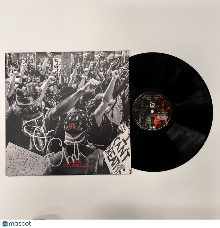 Dave Chappelle Signed 8:46 Vinyl PSA Album Auth
