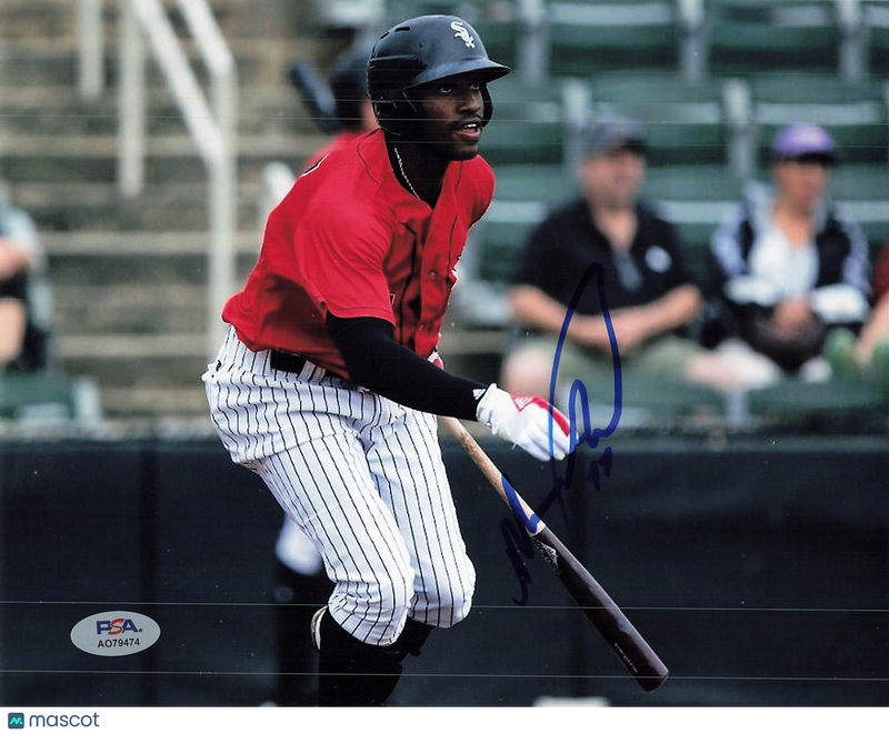 Micker Adolfo Kannapolis Intimidators Signed 8x10 Photo PSA