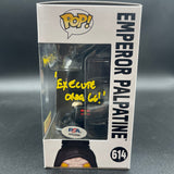 Ian McDiarmid Signed Funko Pop PSA Autographed Emperor Palpatine