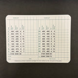 Erik van Rooyen Signed Masters Golf Scorecards PSA Autographed