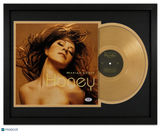 Mariah Carey Signed Honey (The Remixes) Custom Framed Vinyl Album PSA Auth