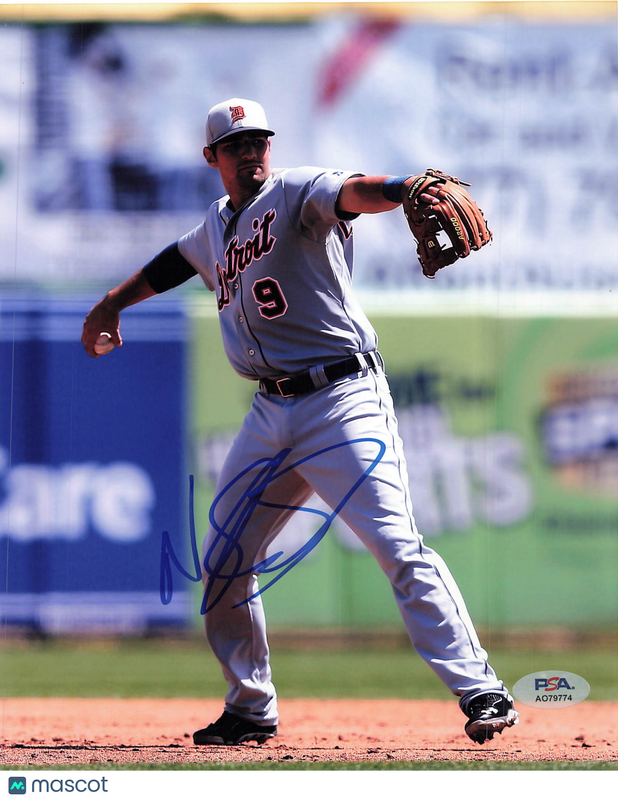 Nick Castellanos Detroit Tigers Signed 8x10 Photo PSA