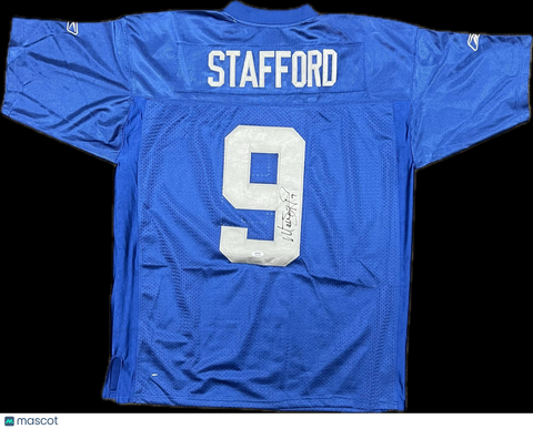 Matthew Stafford Signed Detroit Lions Jersey PSA Autographed