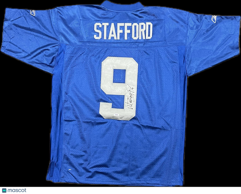 Matthew Stafford Signed Detroit Lions Jersey PSA Autographed