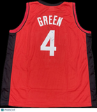 Jalen Green Signed Houston Rockets Jersey Autographed