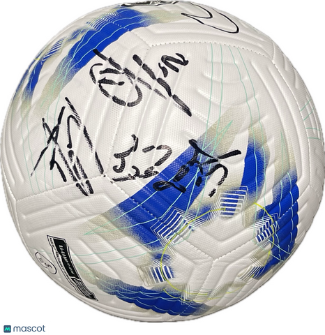 Axel Disasi, Marc Guiu, Wesley Fofana Signed Soccer Ball Chelsea JSA Autograph