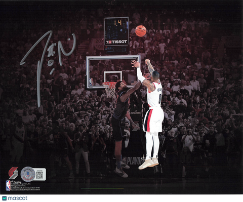 Damian Lillard signed 8x10 Photo BAS Autographed
