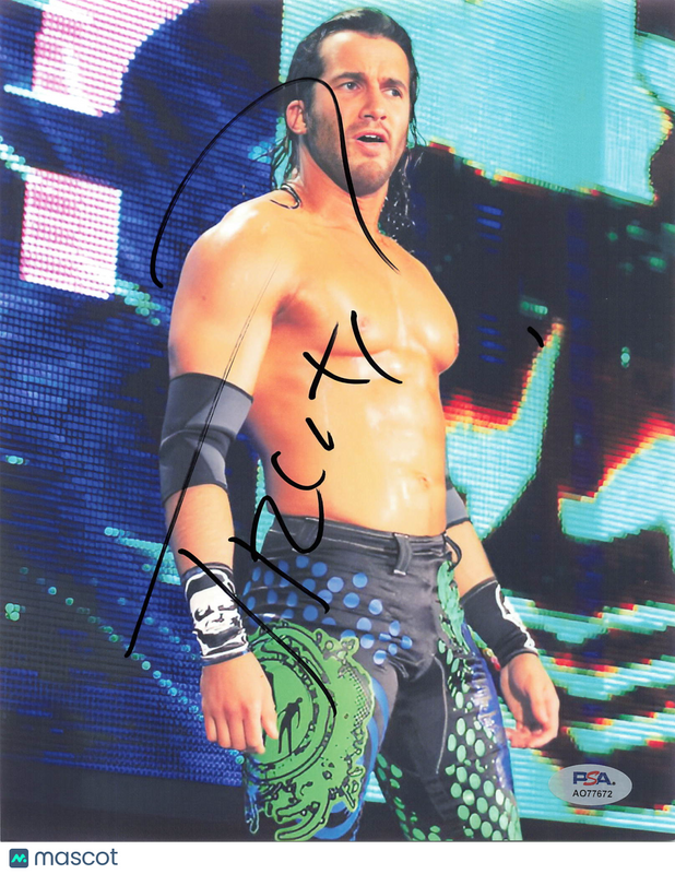 Trent Beretta Signed Wrestling 8x10 Photo PSA Autographed