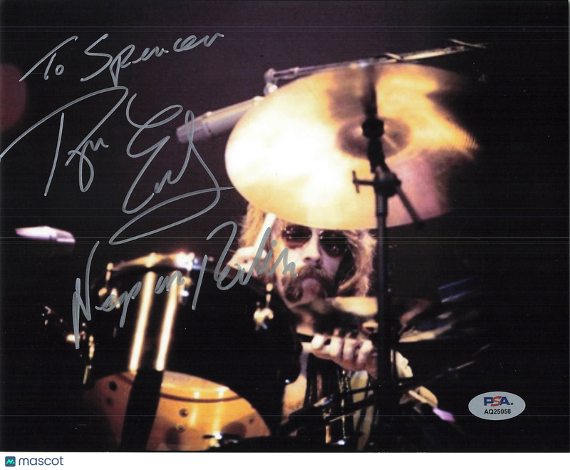 Roger Earl Signed 8x10 Photo PSA Autographed