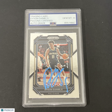 2022-23 Panini Prizm Monopoly #57 Dyson Daniels signed card PSA 10