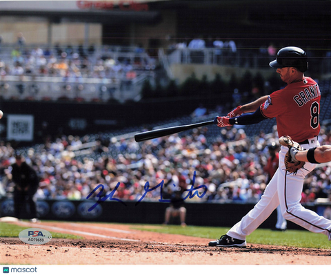 Zack Granite Minnesota Twins Signed 8x10 Photo PSA