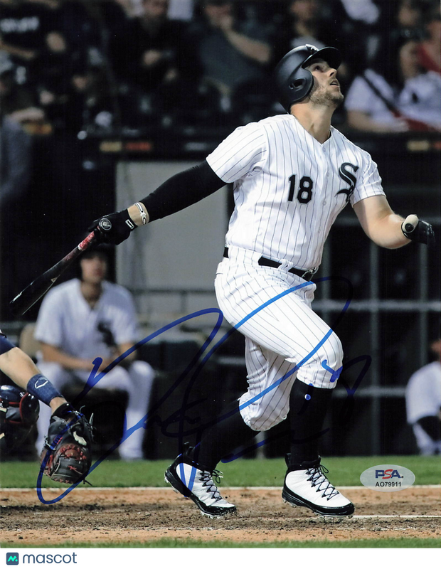 Daniel Palka Chicago White Sox Signed 8x10 Photo PSA