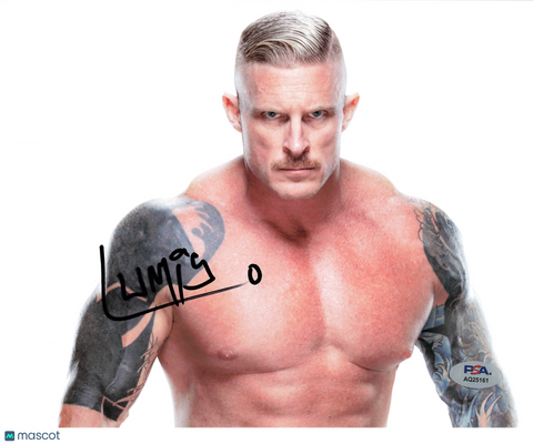 Dexter Lumis Signed Wrestling 8x10 Photo PSA Autographed