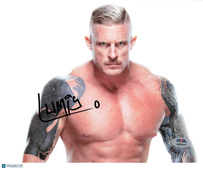 Dexter Lumis Signed Wrestling 8x10 Photo PSA Autographed