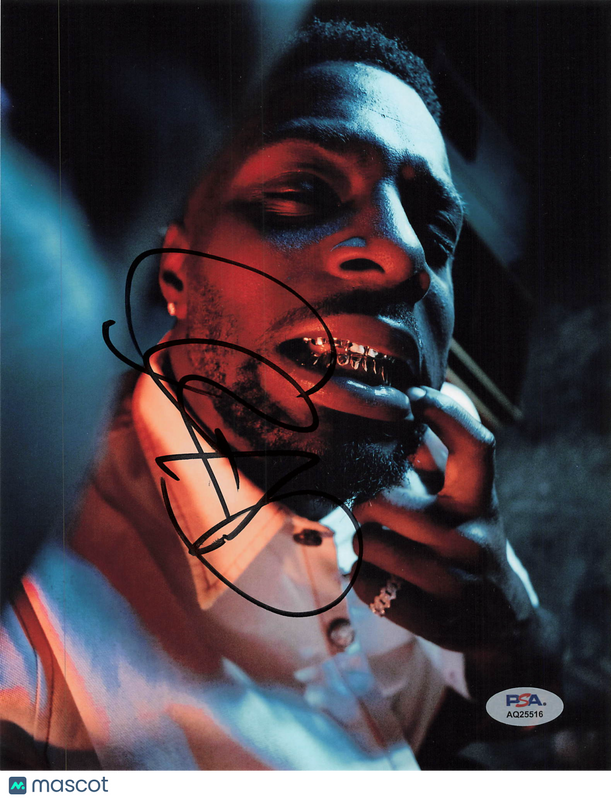 Isaiah Rashad Signed 8x10 Photo PSA Autographed