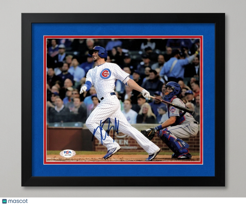 Kris Bryant Chicago Cubs Signed Photo Framed PSA Autographed 11x14