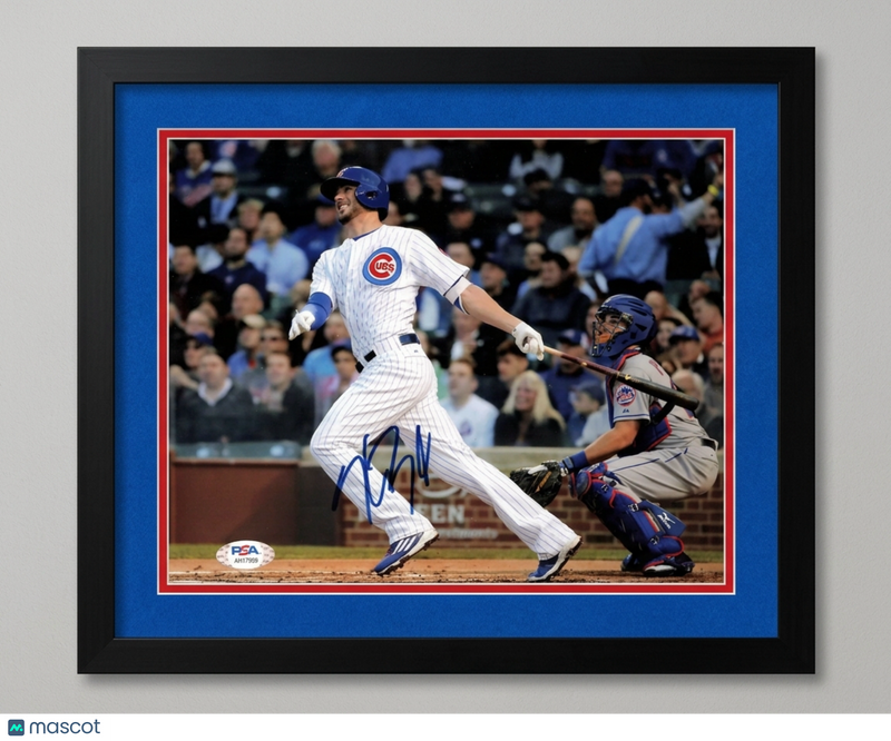 Kris Bryant Chicago Cubs Signed Photo Framed PSA Autographed 11x14
