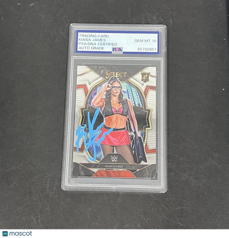 Kiana James 2023 Panini Rookie Card#45 Signed Card PSA Auto 10 Autographed