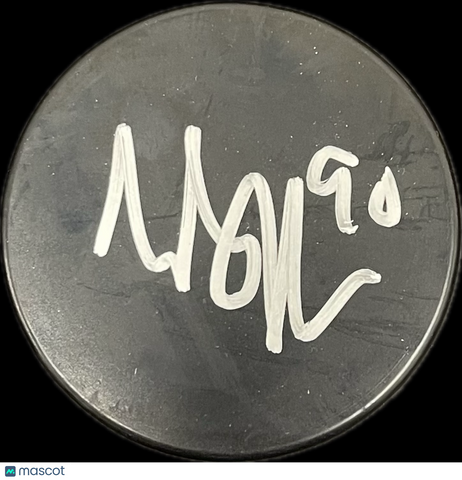 Tyler Johnson  Signed Hockey Puck PSA Tampa Bay Lightning