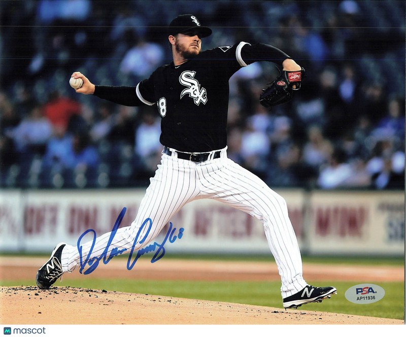 Dylan Covey Chicago White Sox Signed 8x10 Photo PSA