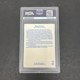 Steve Holman 1990 NBA Properties Signed Card PSA Autographed