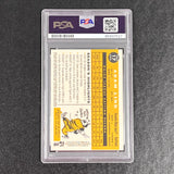 2008 Topps Heritage #17 Adam Lind Signed Card Auto PSA Slabbed Blue Jays