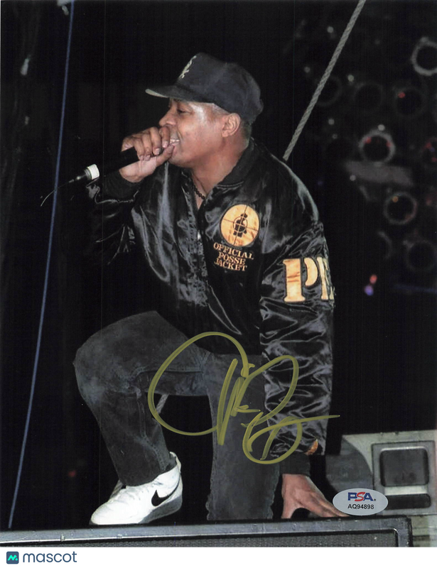 Chuck D signed 8x10 Photo PSA Autographed