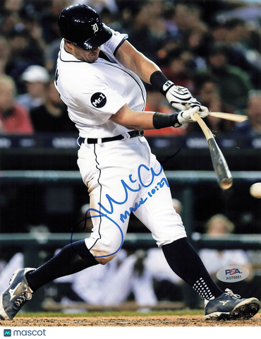 James McCann Detroit Tigers Signed 8x10 Photo PSA