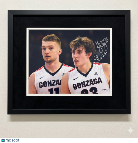 Kyle Wiltjer Gonzaga Bulldogs Signed Basketball 11x14 Photo PSA