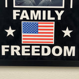 Charlie Kirk Freedom Custom Display Frame(18x22") Turning Point USA