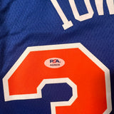 Karl-Anthony Towns Signed New York Knicks Jersey PSA