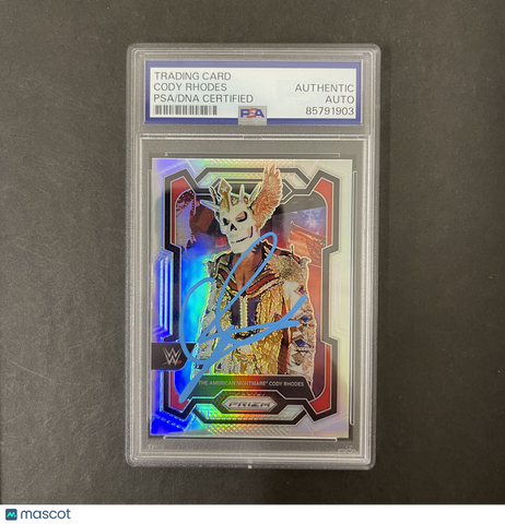 Cody Rhodes 2024 Panini Prizm#132 Signed Card PSA Autographed