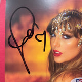 Taylor Swift Signed The Life of a Showgirl Custom Framed CD Album PSA Auto