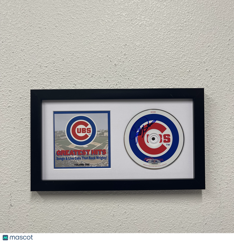 Jody Davis Signed Framed Display CD Album Cover PSA Cubs Greatest Hits