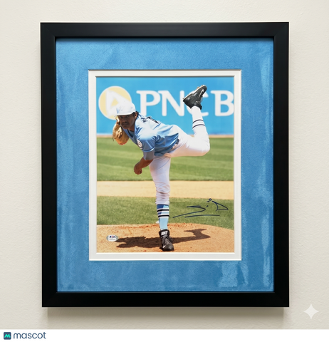 Sean Manaea Kansas City Royals Signed 11x14 Custom Framed Photo PSA