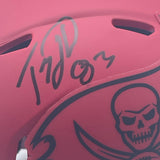 Tez Johnson Signed Mini Helmet PSA Autographed Tampa Bay Buccaneers