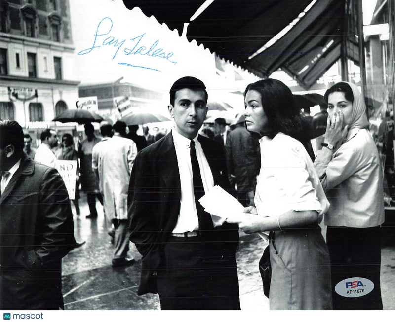 Gay Talese Signed 8x10 Photo PSA Autographed