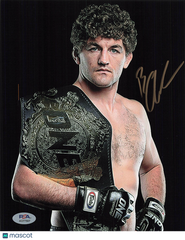 Ben Askren Signed Photo PSA Wrestling