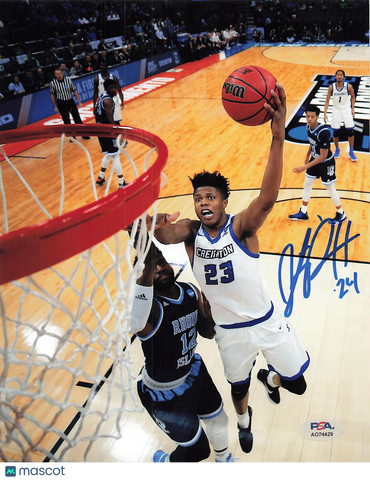 Justin Patton Signed photo PSA Creighton Bluejays