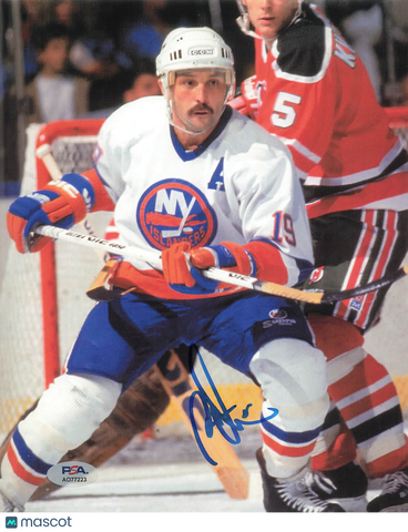 Byran Trottier Signed photo PSA New York Islanders