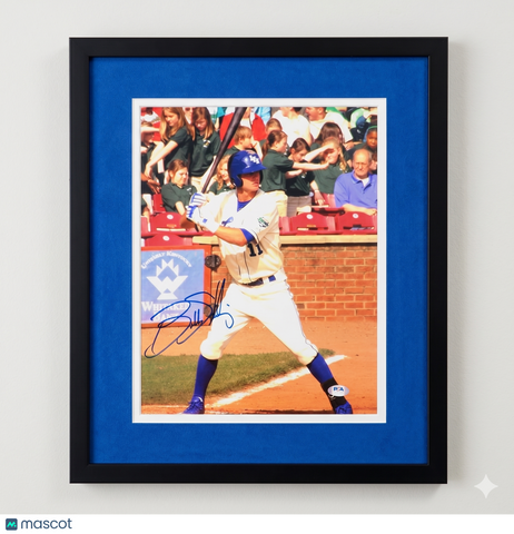 Bubba Starling Lexington Legends Signed 11x14 Custom Framed Photo PSA