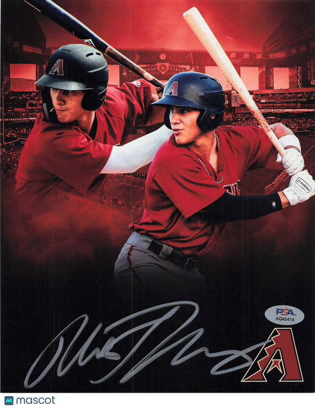 Alek Thomas Arizona Diamondbacks Signed 8x10 Photo PSA