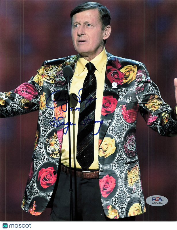 Craig Sager Signed 8x10 Photo PSA