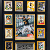 Paul Skenes 10-card Custom Display Frame Pittsburgh Pirates