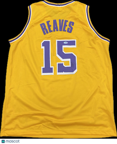 Austin Reaves Signed Los Angeles Lakers Jersey PSA