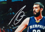 Pau Gasol and Marc Gasol Signed 11x14 Photo JSA