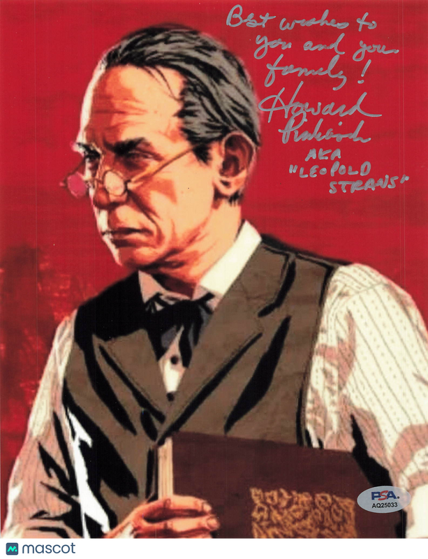 Howard Pinhasik Signed 8x10 Photo PSA Autographed