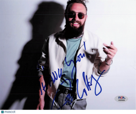 Mikky Ekko Signed 8x10 Photo PSA Autographed