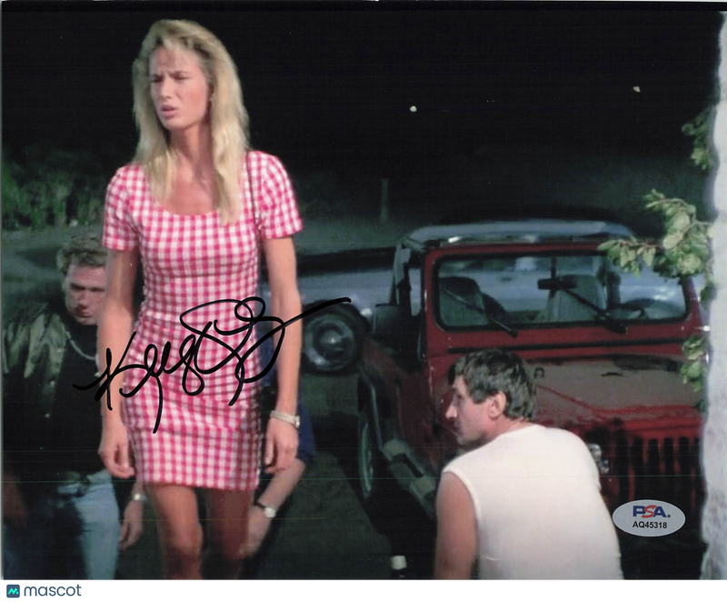 Kelly Lynch Signed 8x10 Road House Photo PSA Autographed