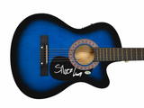 Dee Jay Silver Signed Guitar PSA Autographed